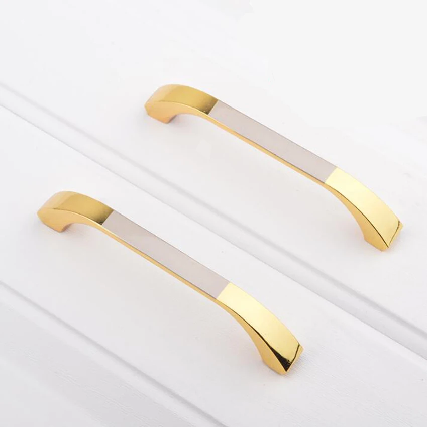 Modern Door Handles Kitchen Knobs Furniture Hardware Wardrobe Cupboard Handle Gold Drawer Pulls
Modern Door Handles Kitchen Knobs Furniture Hardware Wardrobe Cupboard Handle Gold Drawer Pulls