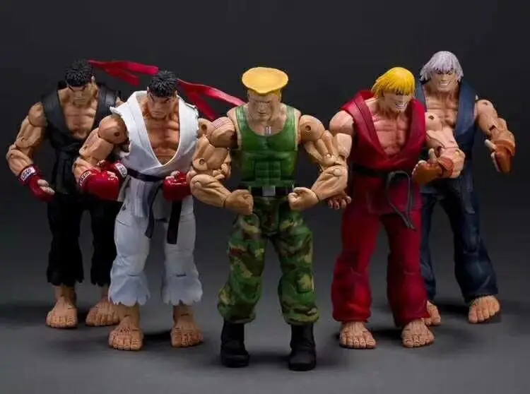 NECA игрушечный персонаж модель выживания Ken Ryu Guile экшн фигурка игрушка 7 дюймов 18