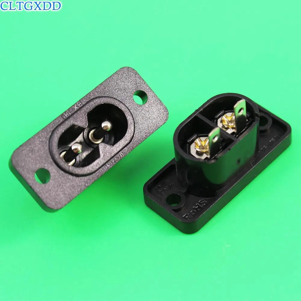 Cltgxdd IEC320 C8 2 Клеммная розетка на входе AC 250 В 2.5A M03 Прямая поставка|Аксессуары для