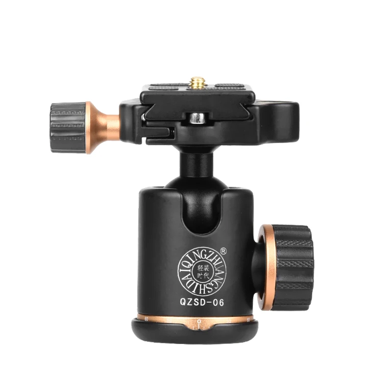 Aluminum Alloy Tripod Ball Head With Removable Quick Release Plate 1/4" Screw For Panoramic 360 Camera Tripod Slideway
Aluminum Alloy Tripod Ball Head With Removable Quick Release Plate 1/4" Screw For Panoramic 360 Camera Tripod Slideway