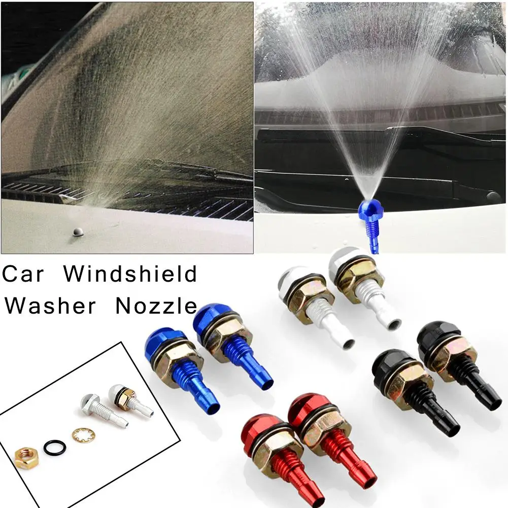 2Pcs Car Front Window Washers Spray Eyes On Front Hood Bonnet Fan-Shaped Auto Wiper Cleaning Injection Nozzle
2Pcs Car Front Window Washers Spray Eyes On Front Hood Bonnet Fan-Shaped Auto Wiper Cleaning Injection Nozzle
