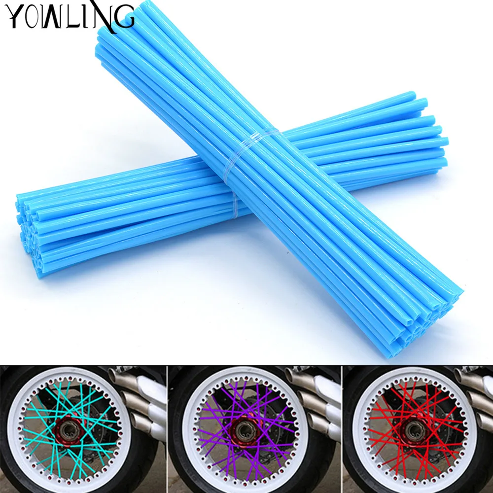 72pcs Motorcycle Wheel Rim Spoke Skins Covers Wrap Tubes Decor for EXC 125 200 250 300 350 400 450 500 525 530 125 390
72pcs Motorcycle Wheel Rim Spoke Skins Covers Wrap Tubes Decor for EXC 125 200 250 300 350 400 450 500 525 530 125 390