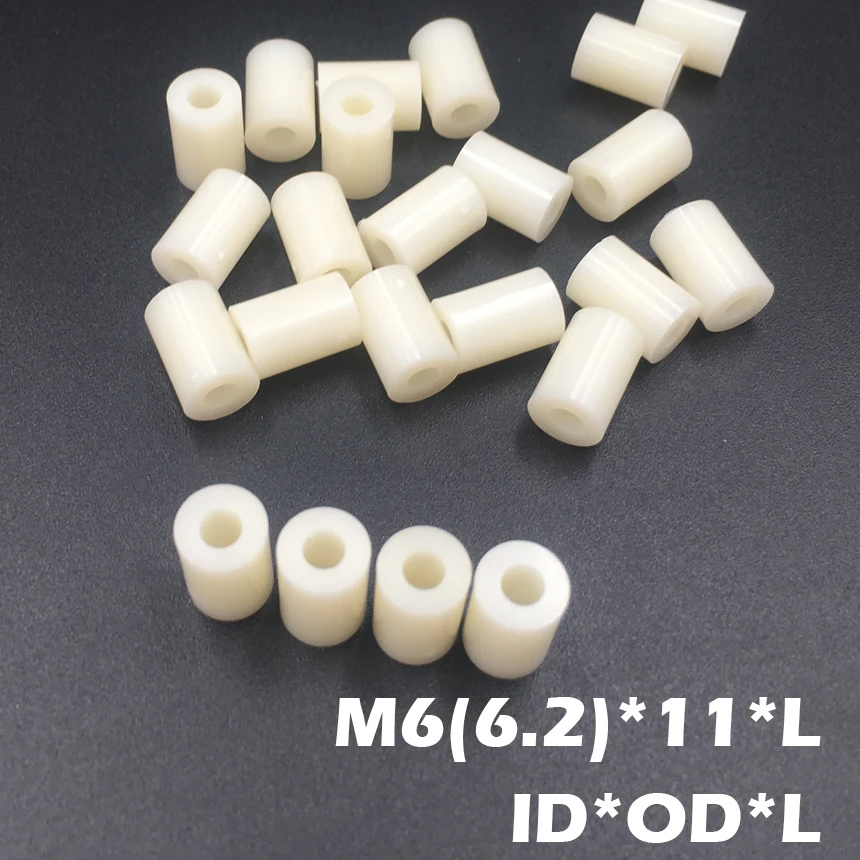 500 шт. M6 6,2*11*5 6,2x11x5 6,2*11*8 6,2x11x8 ID * OD * L ABS пластиковая круглая изоляционная стойка шайба промежуточная стойка
500 шт. M6 6,2*11*5 6,2x11x5 6,2*11*8 6,2x11x8 ID * OD * L ABS пластиковая круглая изоляционная стойка шайба промежуточная стойка