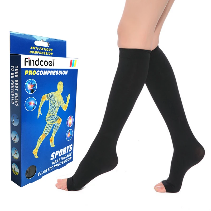 Findcool 15-21mmHg Medical Compression Knee High Socks Leg Support for Varicose Veins
Findcool 15-21mmHg Medical Compression Knee High Socks Leg Support for Varicose Veins