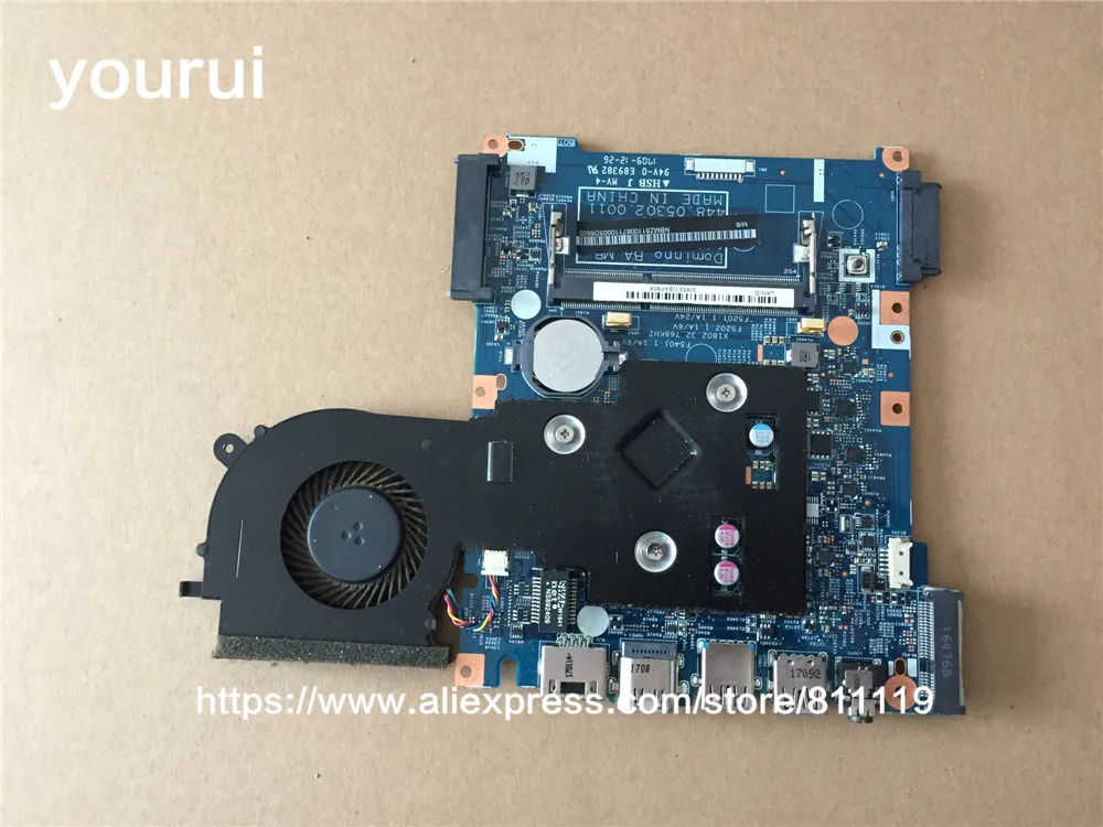 yourui For Motherboard NBMZ811006 NB.MZ811.006 448.05302.0011 For Acer Aspire Es1-551 With N3160
yourui For Motherboard NBMZ811006 NB.MZ811.006 448.05302.0011 For Acer Aspire Es1-551 With N3160