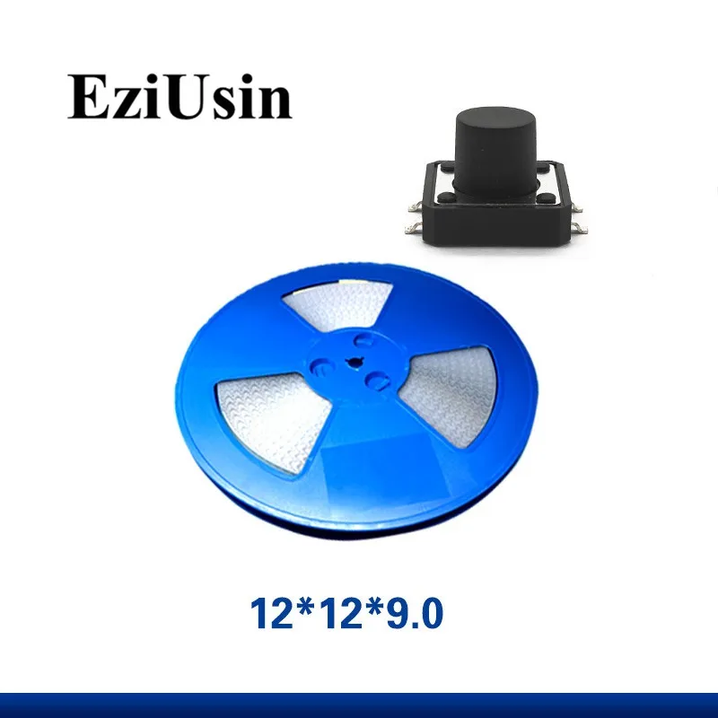 400pcs In Tape One Reel TS-F002 Micro Switch 12*12*9.0 Tactile Tact Push Button SMT 12x12x9 Elevator Switches
400pcs In Tape One Reel TS-F002 Micro Switch 12*12*9.0 Tactile Tact Push Button SMT 12x12x9 Elevator Switches