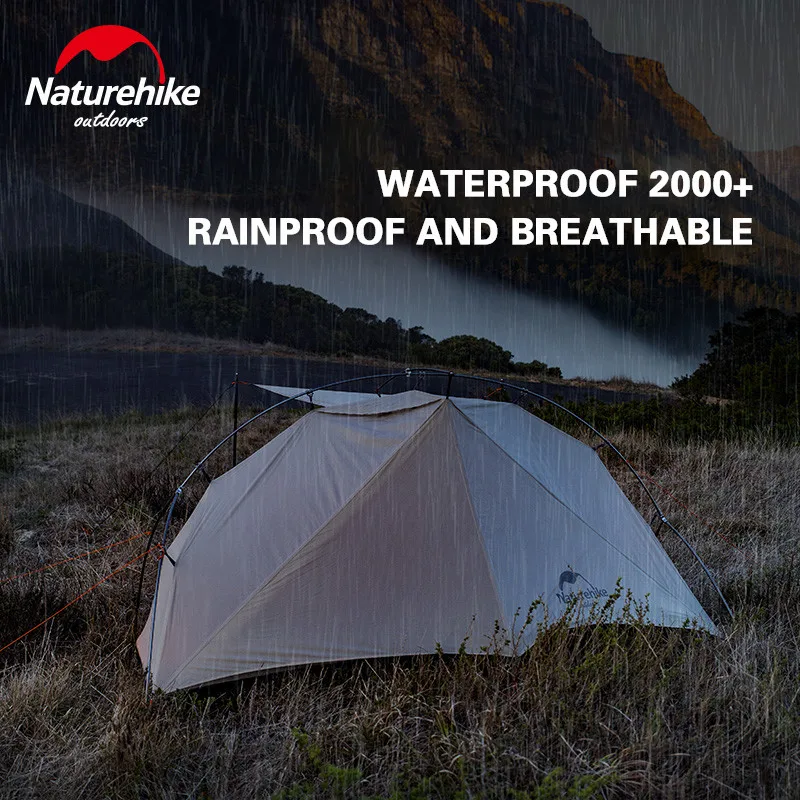 Naturehike VK Series 15D Silicon Coated Nylon Ultralight Waterproof 1 Person Outdoor Camping Tent Single Layer Travel Tents
Naturehike VK Series 15D Silicon Coated Nylon Ultralight Waterproof 1 Person Outdoor Camping Tent Single Layer Travel Tents