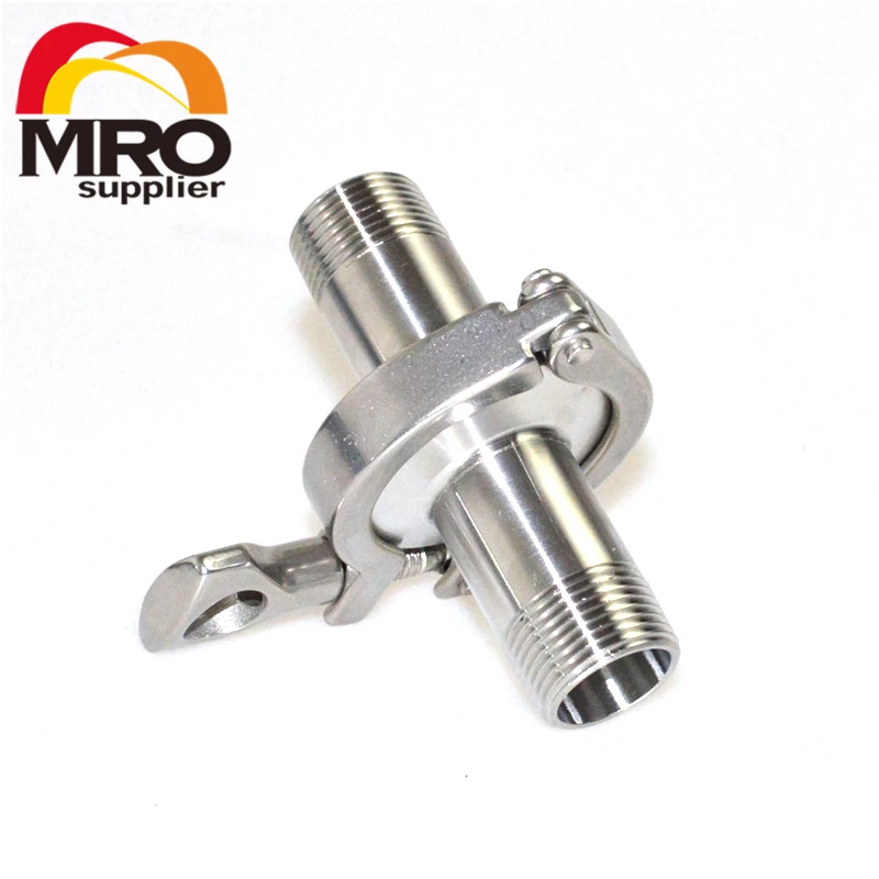 3/4" DN20 Sanitary Ferrule Male Threaded Pipe Fittings +1Pcs Tri Clamp+1Pcs Gasket Stainless Steel SS304 SS062
3/4" DN20 Sanitary Ferrule Male Threaded Pipe Fittings +1Pcs Tri Clamp+1Pcs Gasket Stainless Steel SS304 SS062