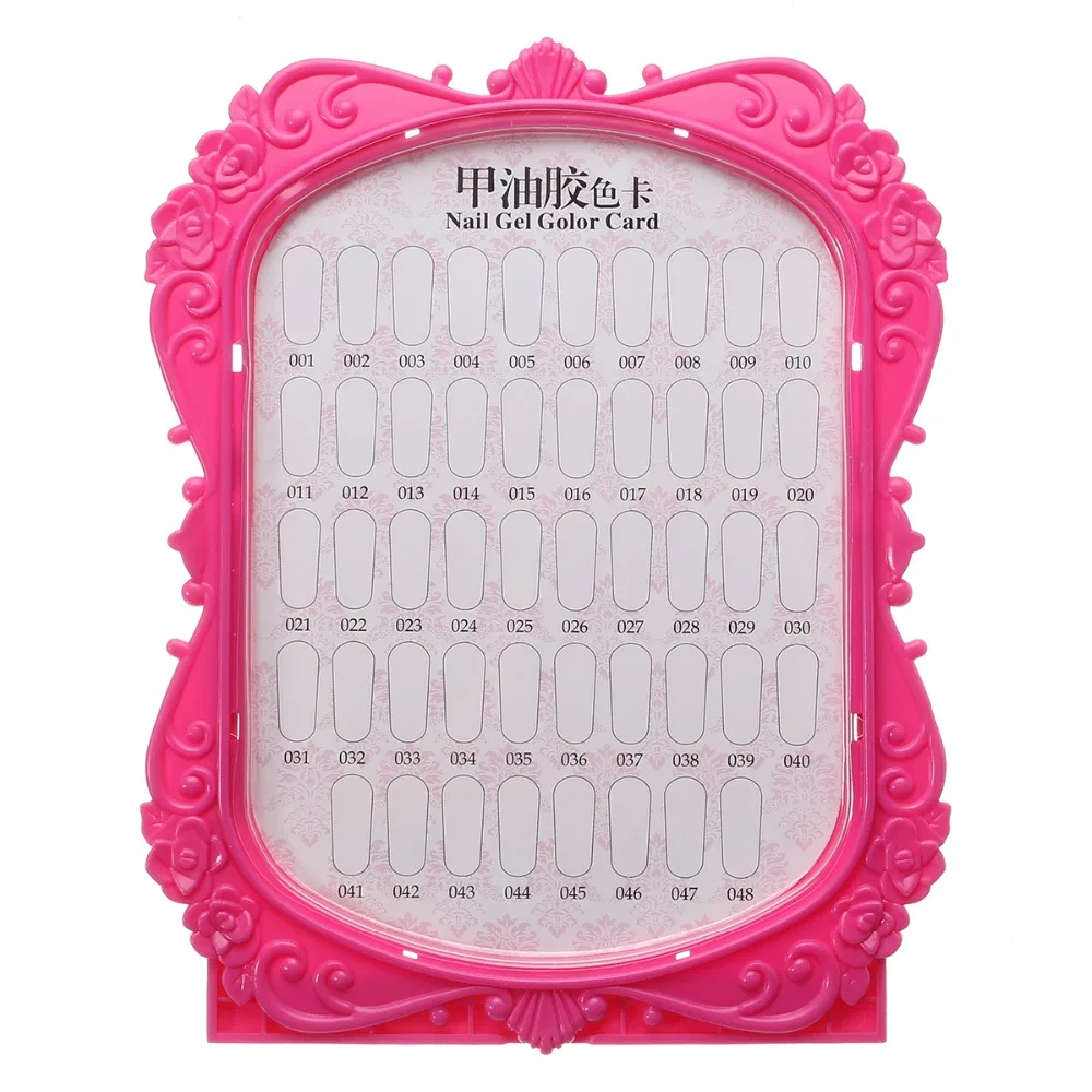 1PC DOUBLE-SIDED NEW 4 COLORS NAILS COLOR DISPLAY FRAME MANICURE SALON TOOLS SHOWING SHELF NAIL ART 48 COLORS DISPLAY STAND
1PC DOUBLE-SIDED NEW 4 COLORS NAILS COLOR DISPLAY FRAME MANICURE SALON TOOLS SHOWING SHELF NAIL ART 48 COLORS DISPLAY STAND