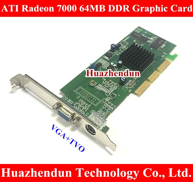 Видеокарта ATI Sapphire Radeon 7000 64M DDR 64MB AGP VGA с интерфейсом VGA + TVO Гарантия: 1 год
Видеокарта ATI Sapphire Radeon 7000 64M DDR 64MB AGP VGA с интерфейсом VGA + TVO Гарантия: 1 год