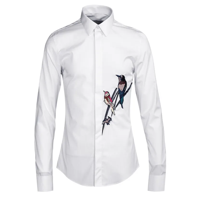 High-end Italy style long sleeve cotton shirt men fashion white casual shirts male spring clothing solid shirt mens tops chemise
High-end Italy style long sleeve cotton shirt men fashion white casual shirts male spring clothing solid shirt mens tops chemise