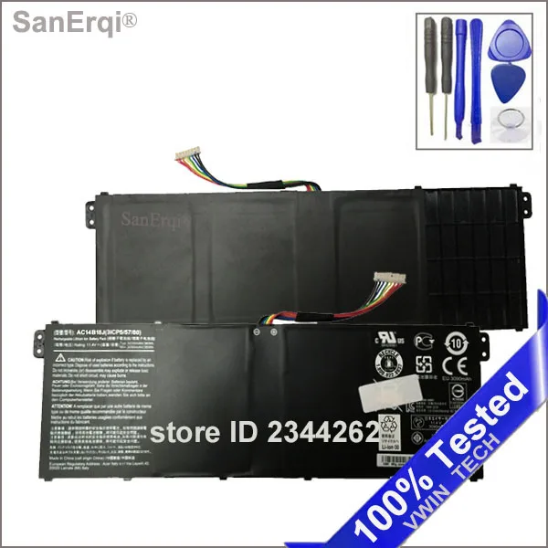 Новая батарея SanErqi Sanerqi AC14B18J для Acer Aspire, женская батарея AC14B18J AC14B8K
Новая батарея SanErqi Sanerqi AC14B18J для Acer Aspire, женская батарея AC14B18J AC14B8K