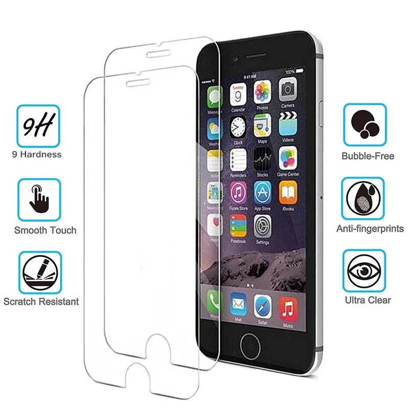 VSKEY 100pcs 2.5D Tempered Glass for iPhone 7 Plus Screen Protector for iPhone 8Plus i7 i8 i6 Protective Film
VSKEY 100pcs 2.5D Tempered Glass for iPhone 7 Plus Screen Protector for iPhone 8Plus i7 i8 i6 Protective Film