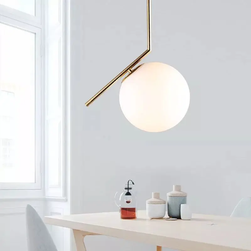 Modern post-modern style restaurant chandelier Nordic minimalist living room bedroom clothing store glass ball small chandelier
Modern post-modern style restaurant chandelier Nordic minimalist living room bedroom clothing store glass ball small chandelier