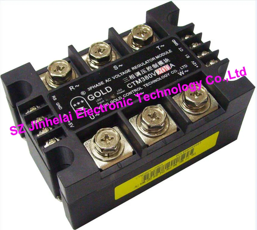 Новые и оригинальные CTM380V200A золотые 3-фазные твердотельные реле переменного тока 200A
Новые и оригинальные CTM380V200A золотые 3-фазные твердотельные реле переменного тока 200A
