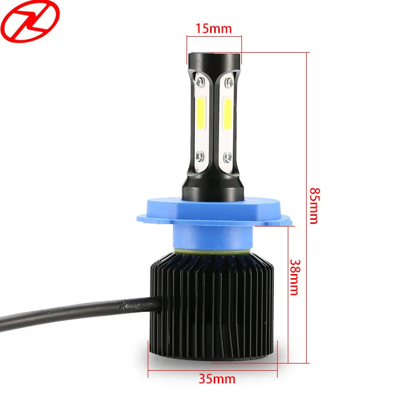 2Pcs H4 Hi Low 72W Car LED Headlight 6000K White High Power Headlamp Light Bulbs All in one Auto Fog Lamp
2Pcs H4 Hi Low 72W Car LED Headlight 6000K White High Power Headlamp Light Bulbs All in one Auto Fog Lamp