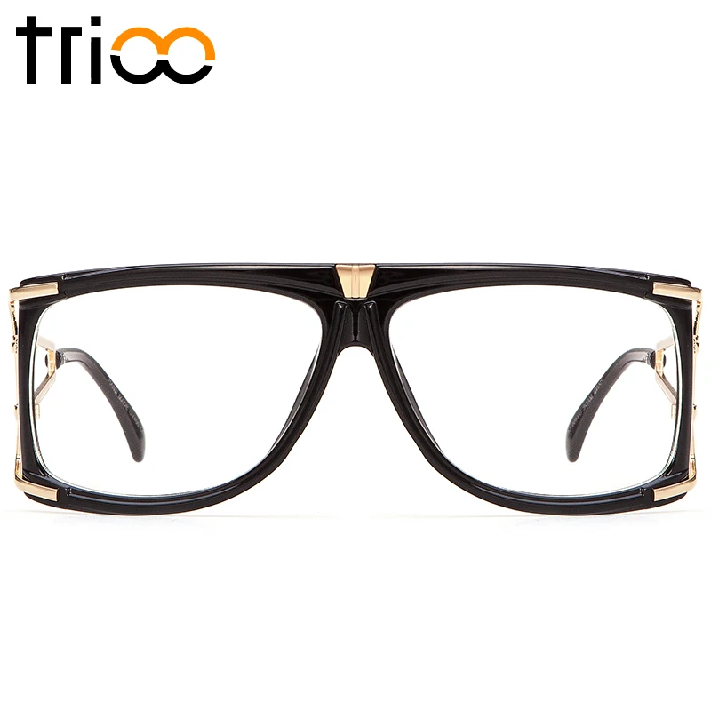 TRIOO Eyewear Accessories Black Square Spectacle Glasses Clear High Quality Transparent Cool Optical Mens Eyeglasses Frames
TRIOO Eyewear Accessories Black Square Spectacle Glasses Clear High Quality Transparent Cool Optical Mens Eyeglasses Frames