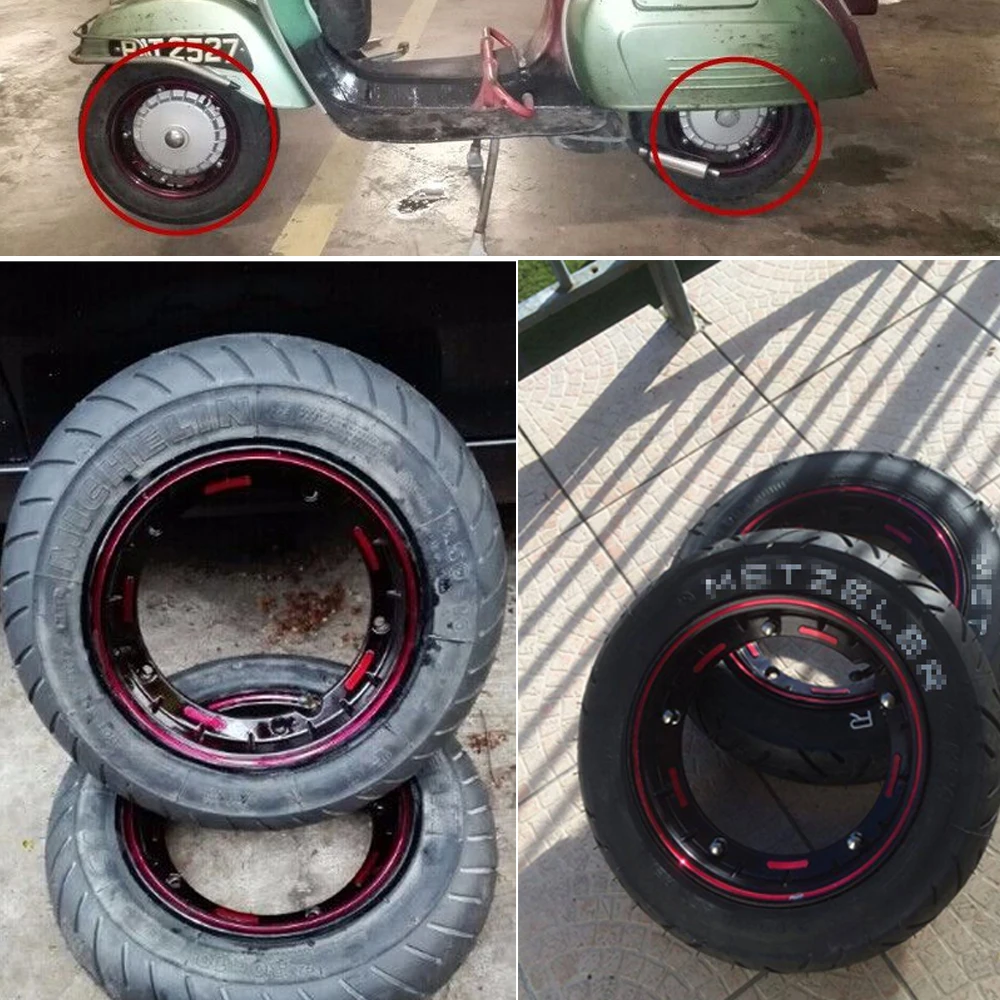 ZSDTRP Motorcycle Wheel Rims for Piaggio Vespa PX LML T5 PX125 150 200 T5 ET3 10 Inch with Nut,Oring and Inflating Valve Racing
ZSDTRP Motorcycle Wheel Rims for Piaggio Vespa PX LML T5 PX125 150 200 T5 ET3 10 Inch with Nut,Oring and Inflating Valve Racing