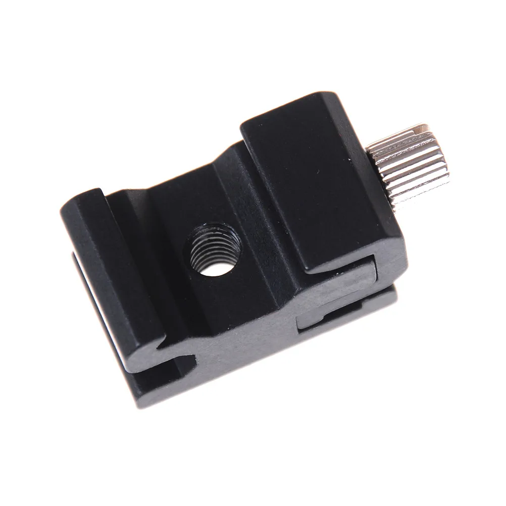 1pc Camera Flash Hot Shoe Mount Adapter Bracket Mount Adapter With 1/4 Female Thread/Screw Hole Black
1pc Camera Flash Hot Shoe Mount Adapter Bracket Mount Adapter With 1/4 Female Thread/Screw Hole Black
