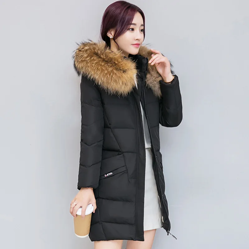 2017 winter hooded jacket women cotton wadded overcoat medium-long slim casual fashion parkas XXXL Manteau Femme coat
2017 winter hooded jacket women cotton wadded overcoat medium-long slim casual fashion parkas XXXL Manteau Femme coat