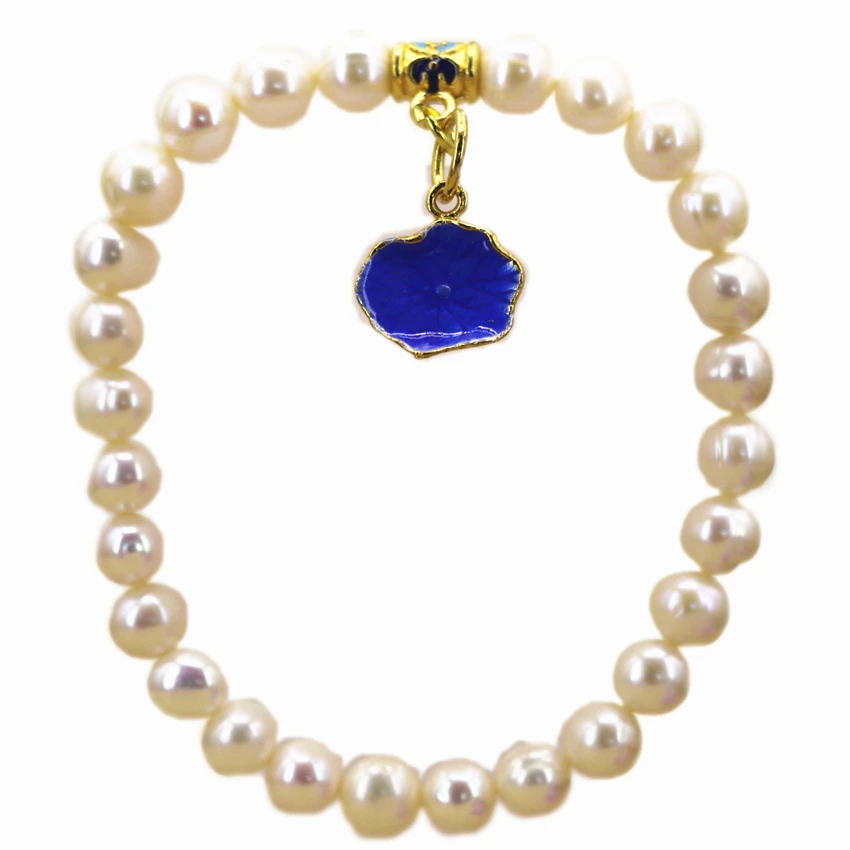 Charm Bracelet For Women Genuine White Natural Freshwater Pearl Bracelets Bangle 7-8mm Wedding Birthday Diy Gift 7.5inch B3124
Charm Bracelet For Women Genuine White Natural Freshwater Pearl Bracelets Bangle 7-8mm Wedding Birthday Diy Gift 7.5inch B3124
