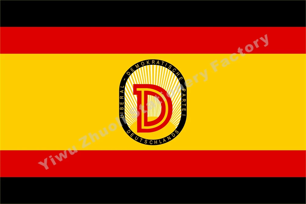 Germany Liberal Demokratische Partei Deutschlands Flag 150X90cm (3x5FT) 120g 100D High Quality Banner Free Shipping
Germany Liberal Demokratische Partei Deutschlands Flag 150X90cm (3x5FT) 120g 100D High Quality Banner Free Shipping