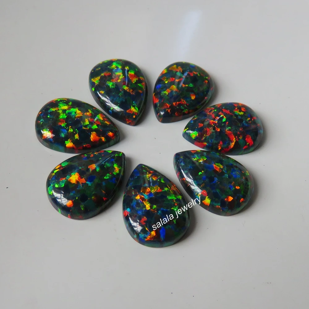 50 pcs/lot 10x14mm Oval Flatback Opal OP32 Pear Cabochon Black Fire Opal, Synthetic Pear Cabochon Black Fire Opal Stone
50 pcs/lot 10x14mm Oval Flatback Opal OP32 Pear Cabochon Black Fire Opal, Synthetic Pear Cabochon Black Fire Opal Stone