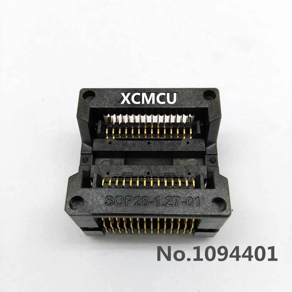 1pcs* SOP28 Adapter Burn in Socket IC Test Socket OTS-28-1.27-04 Pitch 1.27mm Plugs
1pcs* SOP28 Adapter Burn in Socket IC Test Socket OTS-28-1.27-04 Pitch 1.27mm Plugs
