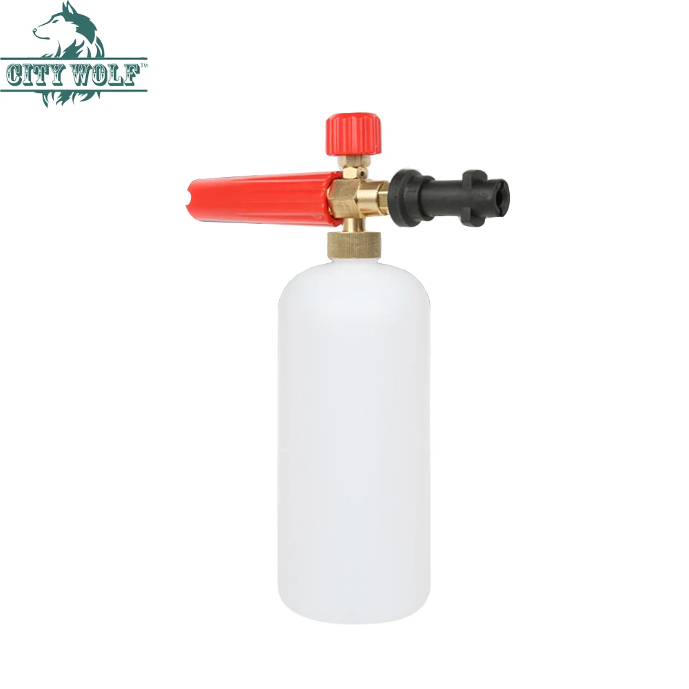 High Pressure Washer Red Snow Foam Lance Brass Nozzle Deck Foam Karcher Plastic Adaptor For Karcher K2-K7 Car Washers Car Clean
High Pressure Washer Red Snow Foam Lance Brass Nozzle Deck Foam Karcher Plastic Adaptor For Karcher K2-K7 Car Washers Car Clean