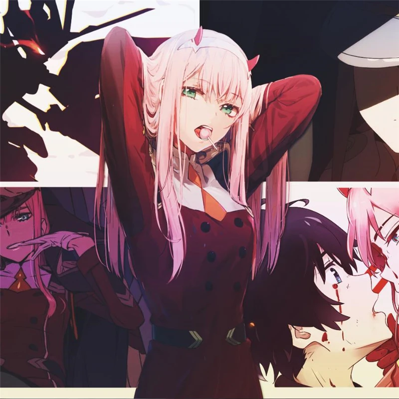 New Anime DARLING in the FRANXX Zero Two Cosplay Props Acrylic Cute Small Demon Keychain Car Home Key Pendant key ring
New Anime DARLING in the FRANXX Zero Two Cosplay Props Acrylic Cute Small Demon Keychain Car Home Key Pendant key ring