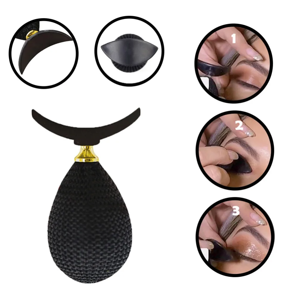 Silicon Eye Shadow Stamp Crease Eyeshadow Stamp Glittering Lazy Applicator Makeup Tool
Silicon Eye Shadow Stamp Crease Eyeshadow Stamp Glittering Lazy Applicator Makeup Tool