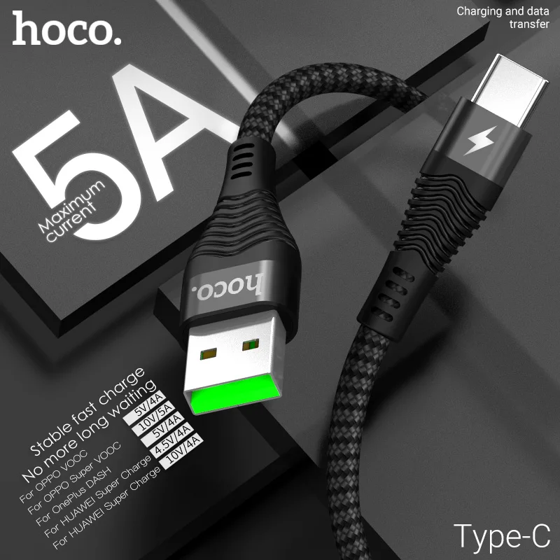 hoco usb cable to type c 5a fast charging usb c wire usbc charger c type cord for samsung xiaomi huawei mobile phone android
hoco usb cable to type c 5a fast charging usb c wire usbc charger c type cord for samsung xiaomi huawei mobile phone android