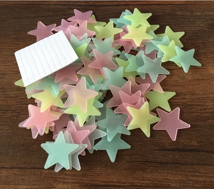 100pcs Wall Stickers Decal Glow In The Dark Baby Kids Bedroom Home Decor Color Stars Luminous Fluorescent Art Home Decor Sticker
100pcs Wall Stickers Decal Glow In The Dark Baby Kids Bedroom Home Decor Color Stars Luminous Fluorescent Art Home Decor Sticker