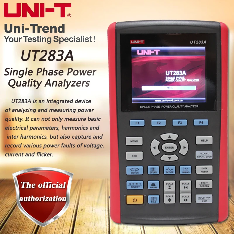 UNI T UT283A однофазный анализатор качества мощности тестер измерение истинных