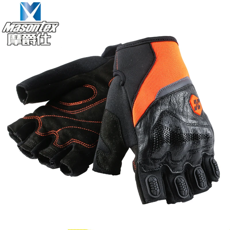 Masontex Breathable Motor Bike Cycling Half Finger Gloves Leather Motorcycle Racing Gloves Reflective Anti-slip Bicycle Guante
Masontex Breathable Motor Bike Cycling Half Finger Gloves Leather Motorcycle Racing Gloves Reflective Anti-slip Bicycle Guante