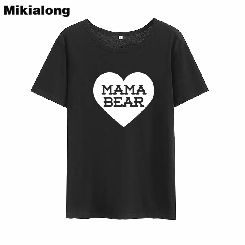 Милая футболка Mikialong с медведем для женщин, летняя хлопковая футболка с коротким рукавом, Женская Повседневная футболка, топы для женщин, 2018
Милая футболка Mikialong с медведем для женщин, летняя хлопковая футболка с коротким рукавом, Женская Повседневная футболка, топы для женщин, 2018