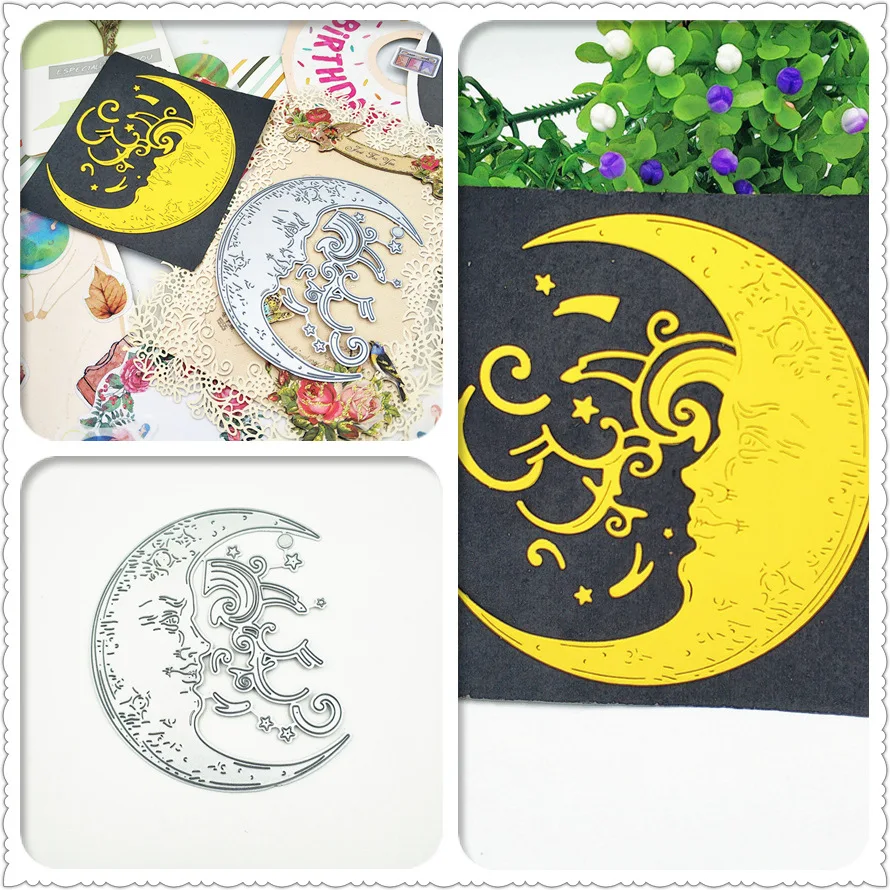 ZhuoAng Cartoon Moon Design Metal Cutting Mould Scrapbook Album Embossed Embossed DIY Paper Card Making Decorative Mould
ZhuoAng Cartoon Moon Design Metal Cutting Mould Scrapbook Album Embossed Embossed DIY Paper Card Making Decorative Mould