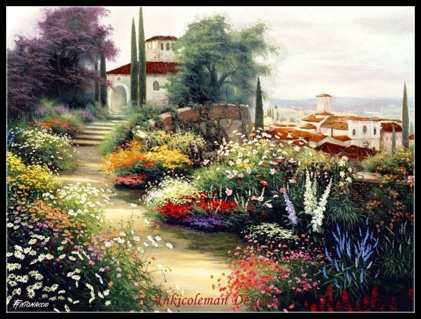 Needlework for embroidery DIY French DMC High Quality - Counted Cross Stitch Kits 14 ct Oil painting - Flower Park
Needlework for embroidery DIY French DMC High Quality - Counted Cross Stitch Kits 14 ct Oil painting - Flower Park