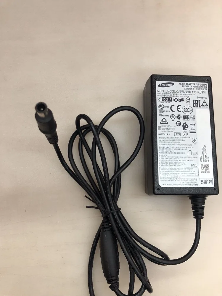 14V 2.5A 35W LCD Monitor Adapter Power Charger For SAMSUNG LS27D360 S27D360H LS27D360HS/XF A3514_FPN Monitor
14V 2.5A 35W LCD Monitor Adapter Power Charger For SAMSUNG LS27D360 S27D360H LS27D360HS/XF A3514_FPN Monitor