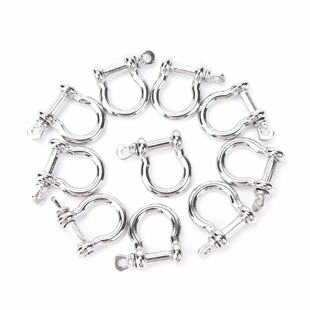 10Pcs/lot Zinc alloy O-Shaped Shackle Buckle Anchor Shackle Screw Pin for Paracord Outdoor Camping Survival Rope Bracelets
10Pcs/lot Zinc alloy O-Shaped Shackle Buckle Anchor Shackle Screw Pin for Paracord Outdoor Camping Survival Rope Bracelets