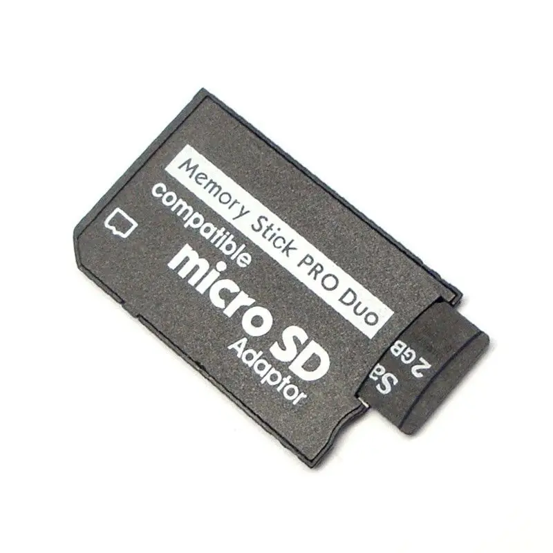 Zeadow Micro SD SDHC TF To Memory Stick MS Pro Duo Card Adapter Converter Card Case For PSP 1000 2000 3000
Zeadow Micro SD SDHC TF To Memory Stick MS Pro Duo Card Adapter Converter Card Case For PSP 1000 2000 3000