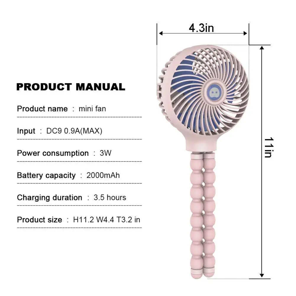 Flexible portable removable Fan For all Power Cartoon Octopus Shape Deformation Folding USB Charging Handheld Mini Fan for Baby
Flexible portable removable Fan For all Power Cartoon Octopus Shape Deformation Folding USB Charging Handheld Mini Fan for Baby