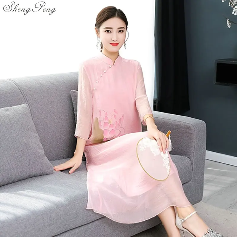 Винтажные Цветочные Китайские Восточные платья Qipao, элегантный чонсам, традиционная китайская одежда для женщин Q178
Винтажные Цветочные Китайские Восточные платья Qipao, элегантный чонсам, традиционная китайская одежда для женщин Q178