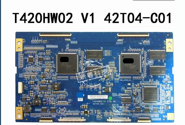 T420HW02 V1 CTRL BD 42T04-C01 42T04-C05 42T04-C0B, логическая плата T-CON, подключение к плате 
T420HW02 V1 CTRL BD 42T04-C01 42T04-C05 42T04-C0B, логическая плата T-CON, подключение к плате