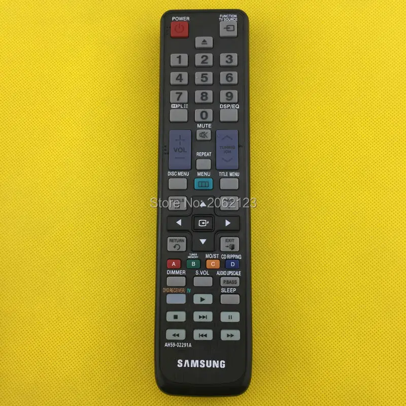UNIVERSAL DVD BD RECEIVER TV REMOTE CONTROL AH59-02291A FIT FOR SAMSUNG Home Theater System HT-C550 HT-C553 HT-C555 HT-C650W
UNIVERSAL DVD BD RECEIVER TV REMOTE CONTROL AH59-02291A FIT FOR SAMSUNG Home Theater System HT-C550 HT-C553 HT-C555 HT-C650W