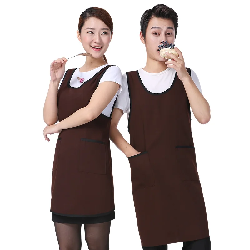 Adult apron Korean version fashion kitchen restaurant milk tea shop coffee shop supermarket work clothes apron custom-made 
Adult apron Korean version fashion kitchen restaurant milk tea shop coffee shop supermarket work clothes apron custom-made