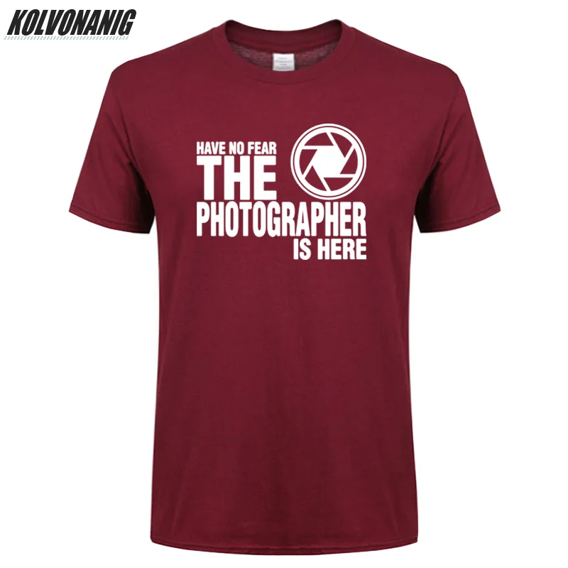 Have No Fear The Photographer Is Here Funny Letter Print T-Shirt Fashion 2019 Streetwear Men's Gift Clothing Oversized Tee Shirt
Have No Fear The Photographer Is Here Funny Letter Print T-Shirt Fashion 2019 Streetwear Men's Gift Clothing Oversized Tee Shirt