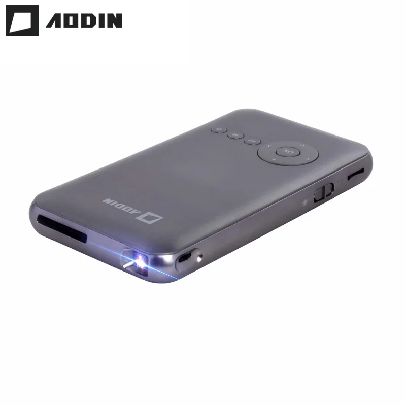 AODIN 1G+16G LED Smart Mini Projector Portable Home Theater HD Pico DLP Projector HDMI support 1080P Android OS Pocket Projector
AODIN 1G+16G LED Smart Mini Projector Portable Home Theater HD Pico DLP Projector HDMI support 1080P Android OS Pocket Projector