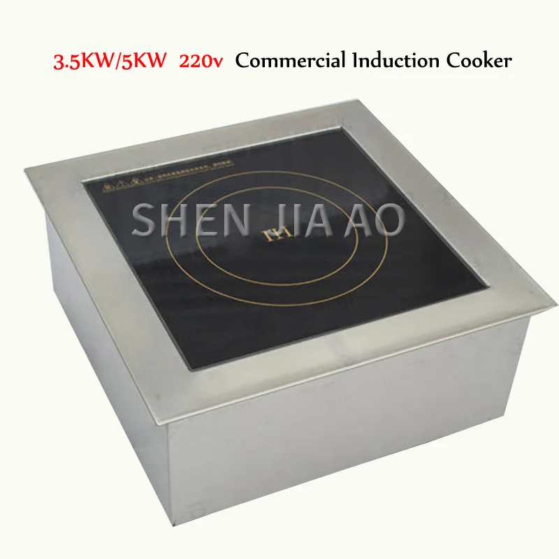 3.5KW/5KW High-power Commercial Induction Cooker Flat Soup Furnace 220V Kitchen Induction Cooker Hot Cooker Machine 1PC
3.5KW/5KW High-power Commercial Induction Cooker Flat Soup Furnace 220V Kitchen Induction Cooker Hot Cooker Machine 1PC