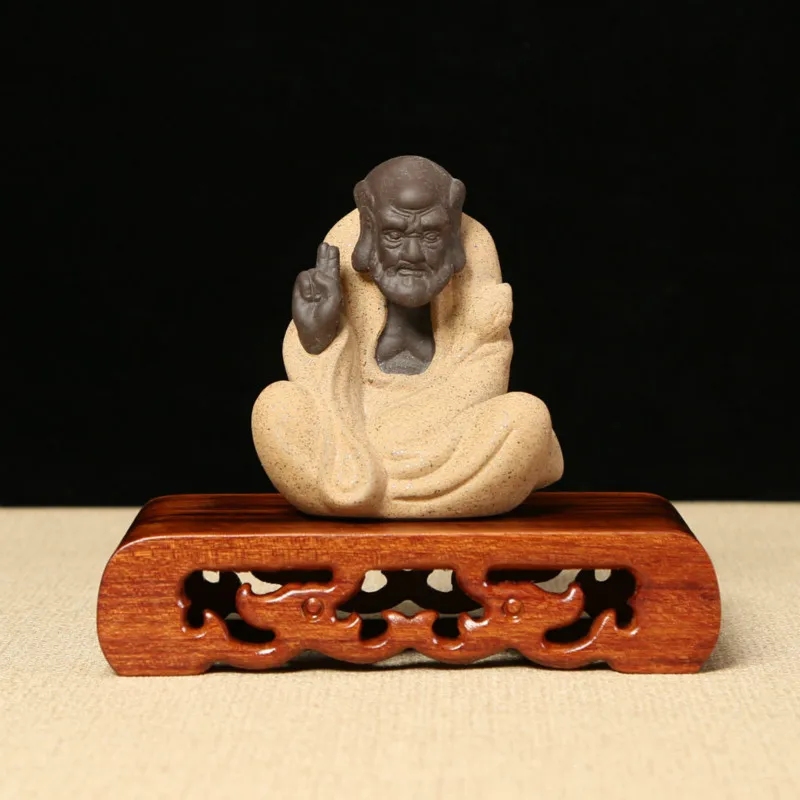 Статуэтка Будды из натурального массива дерева статуэтка ручной работы венге